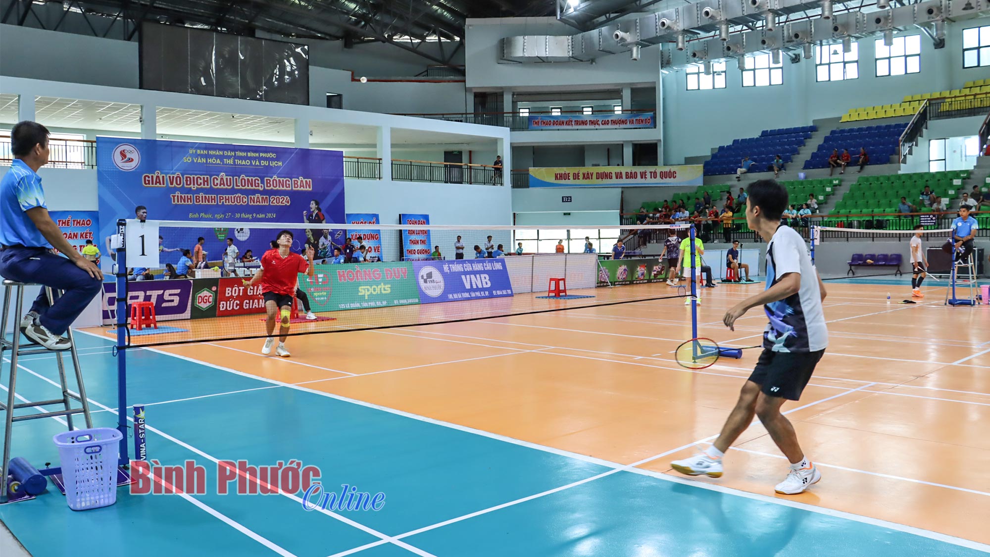 Giải vô địch cầu lông, bóng bàn tỉnh Bình Phước năm 2024