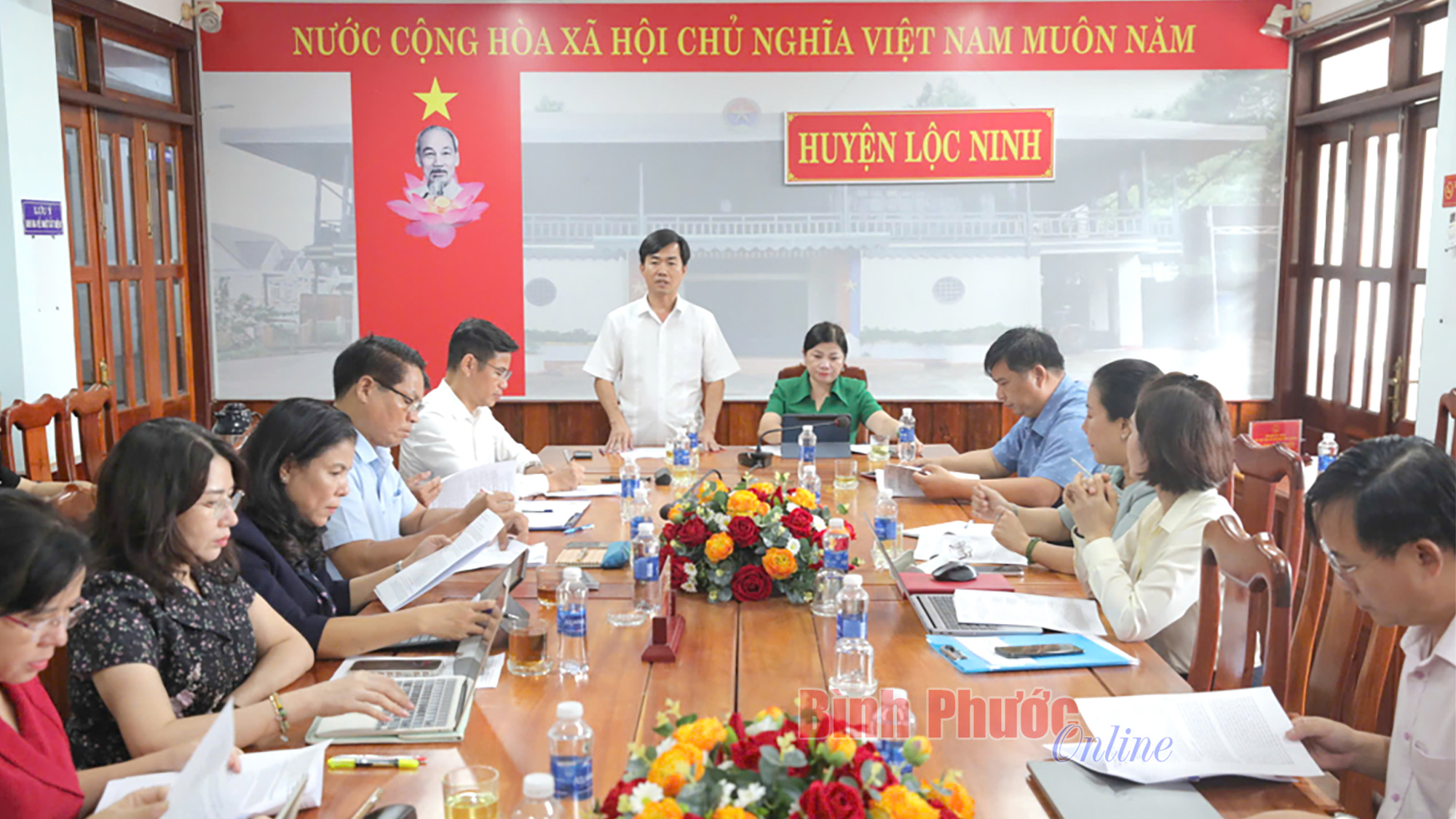 Giám sát công tác bảo vệ, chăm sóc trẻ em tại Lộc Ninh