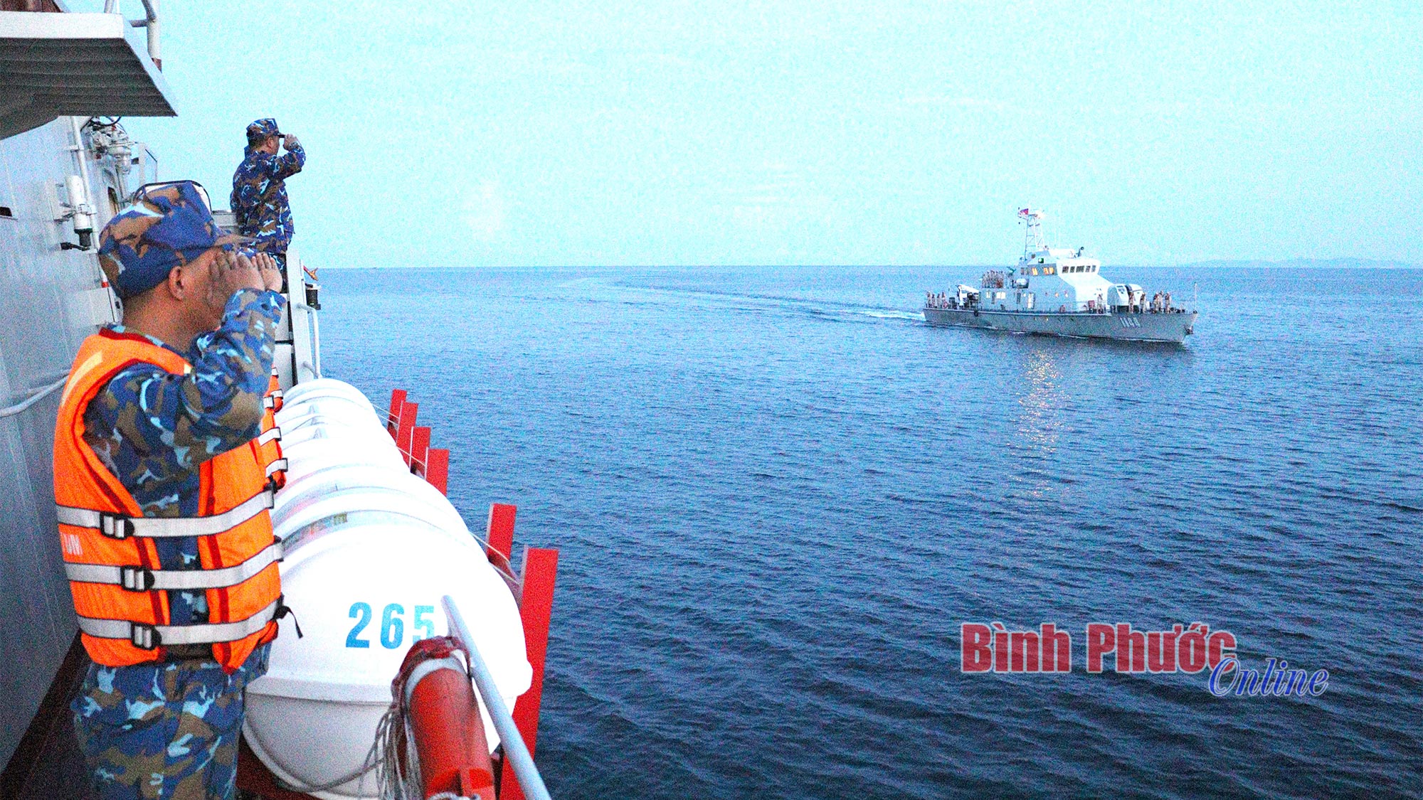 Hải quân Việt Nam - Campuchia tuần tra chung lần thứ 76