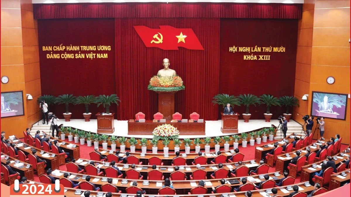 Hội nghị Trung ương 10 khóa XIII hoàn thành toàn bộ nội dung, chương trình đề ra