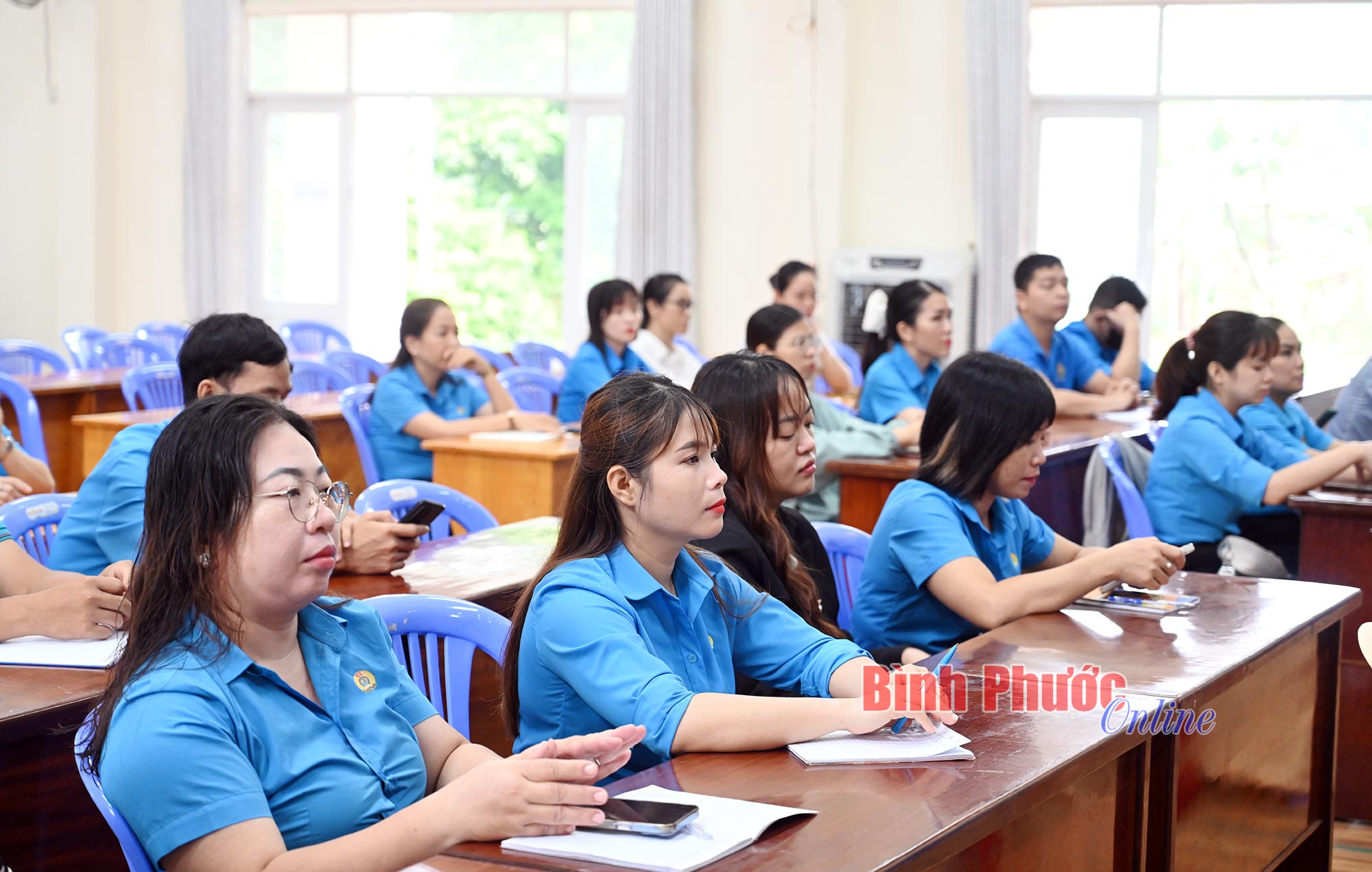 Hơn 50 cán bộ công đoàn được tập huấn nghiệp vụ năm 2024