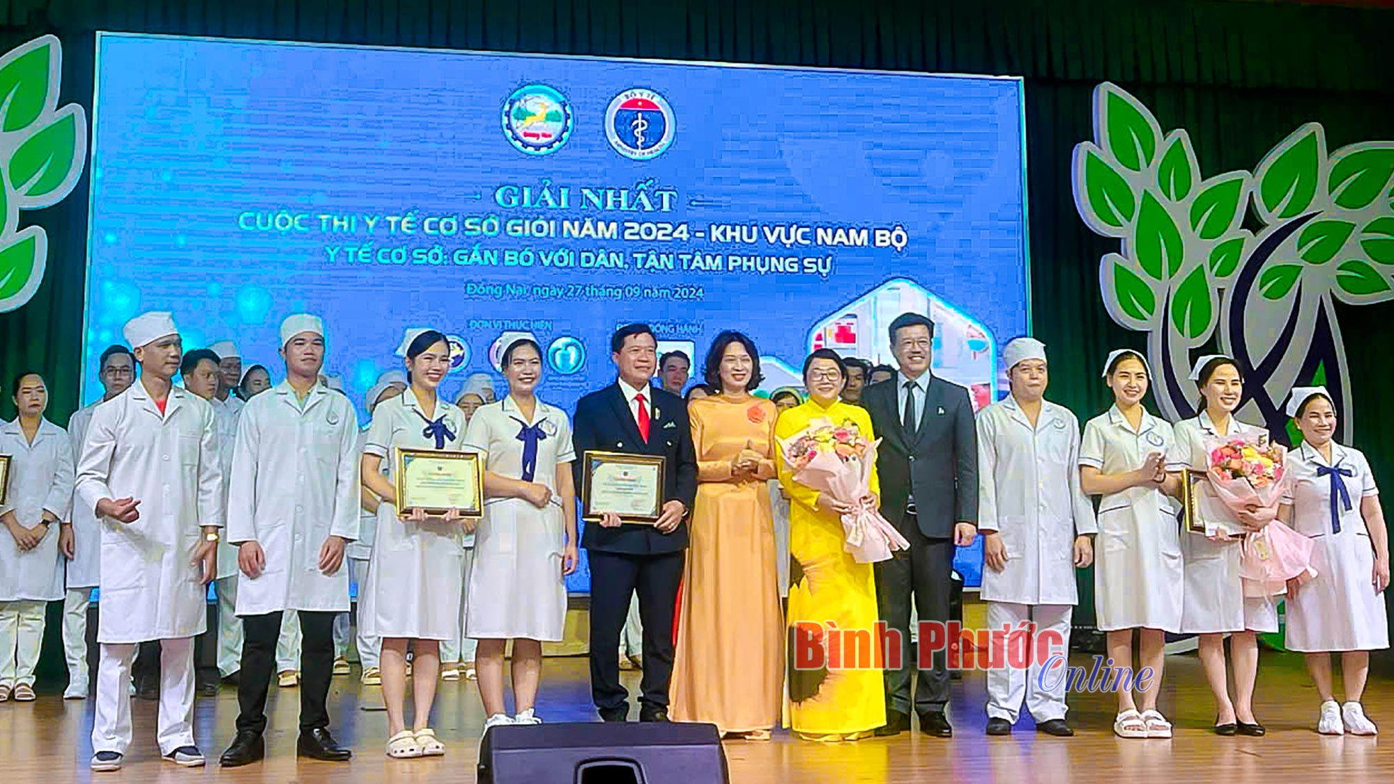 Ngành y tế Bình Phước đoạt giải Nhất y tế cơ sở giỏi