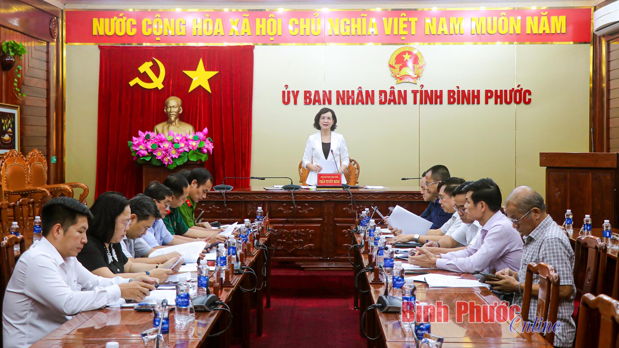 Thông qua dự thảo kế hoạch (lần 2) tổ chức kỷ niệm 50 năm giải phóng Phước Long