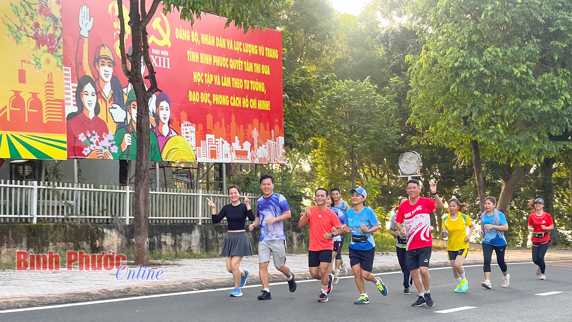 Tuổi trẻ Bình Phước với marathon