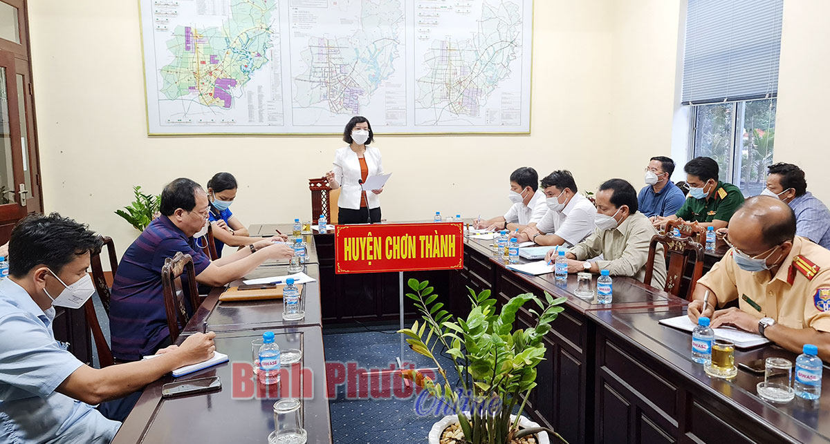 Chơn Thành đang trở thành điểm nóng dịch Covid-19 của tỉnh