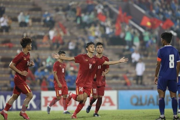 Vòng loại U17 châu Á năm 2023: Việt Nam thắng đậm Nepal hình ảnh 1 Vong loai U17 chau A nam 2023: Viet Nam thang dam Nepal hinh anh 1