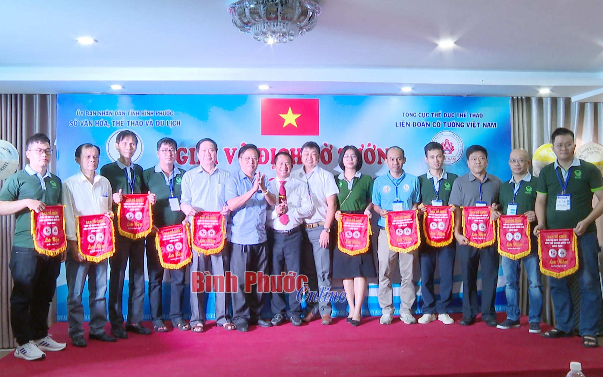 Bình Phước khai mạc Giải vô địch Cờ tướng đấu thủ mạnh quốc gia năm 2022