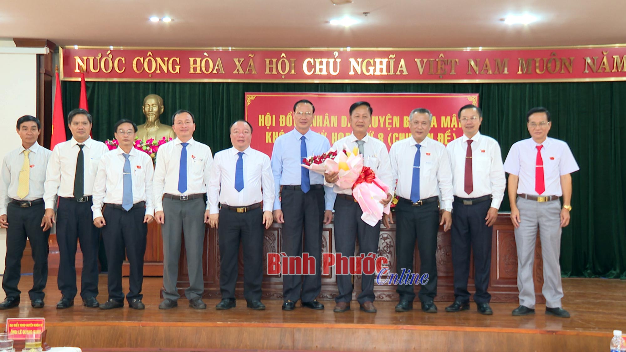 Ông Đoàn Văn Thảo được bầu giữ chức Chủ tịch UBND huyện Bù Gia Mập ...