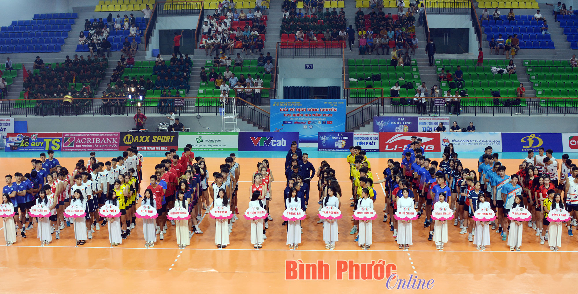 Bình Phước: Khai mạc Giải vô địch bóng chuyền U23 quốc gia năm 2023