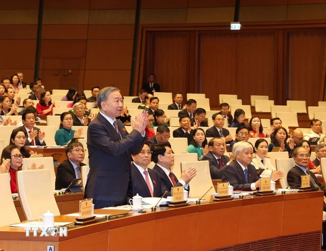 Tổng Bí thư, Chủ tịch nước Tô Lâm dự Kỳ họp thứ 8, Quốc hội khóa XV. (Ảnh: Trí Dũng/TTXVN) ttxvn_khai_mac_quoc_hoi_tong_bi_thu_chu_tich_nuoc_2110-3.jpg
