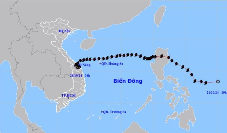 Áp thấp nhiệt đới tiếp tục suy yếu và tan dần