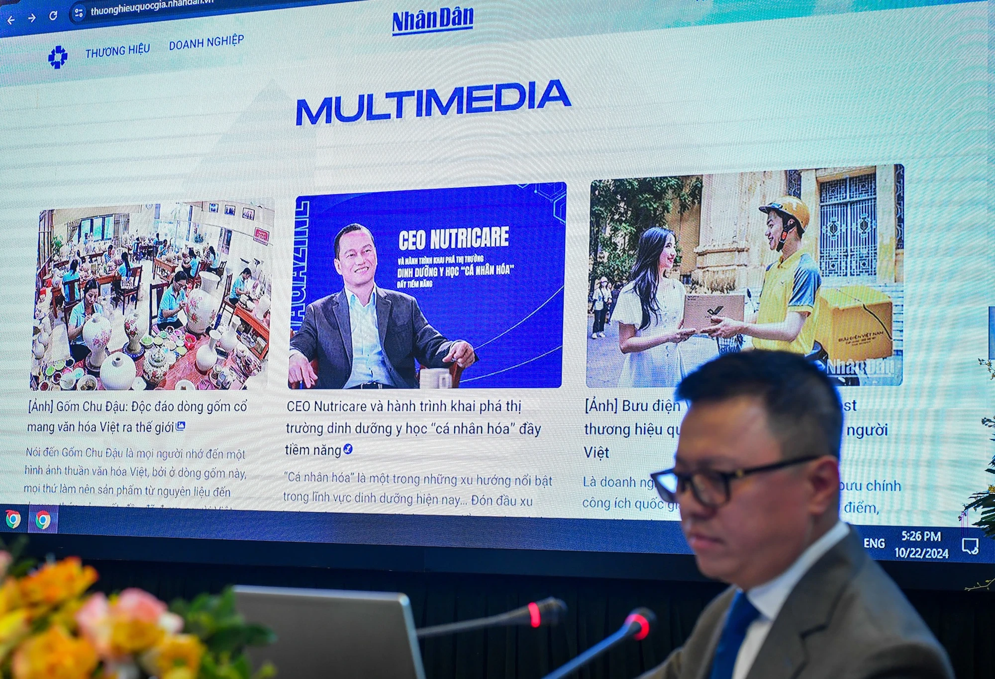 Khai trương chuyên trang Thương hiệu quốc gia trên Báo Nhân Dân ảnh 3