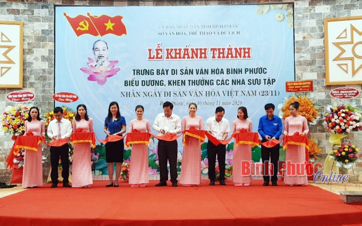 Khánh thành trưng bày di sản văn hóa tỉnh Bình Phước