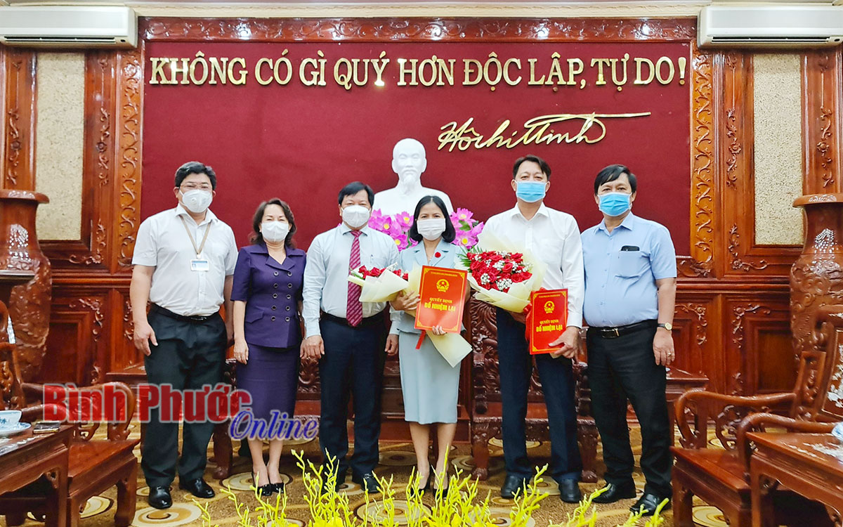 Bình Phước trao quyết định bổ nhiệm lãnh đạo các sở