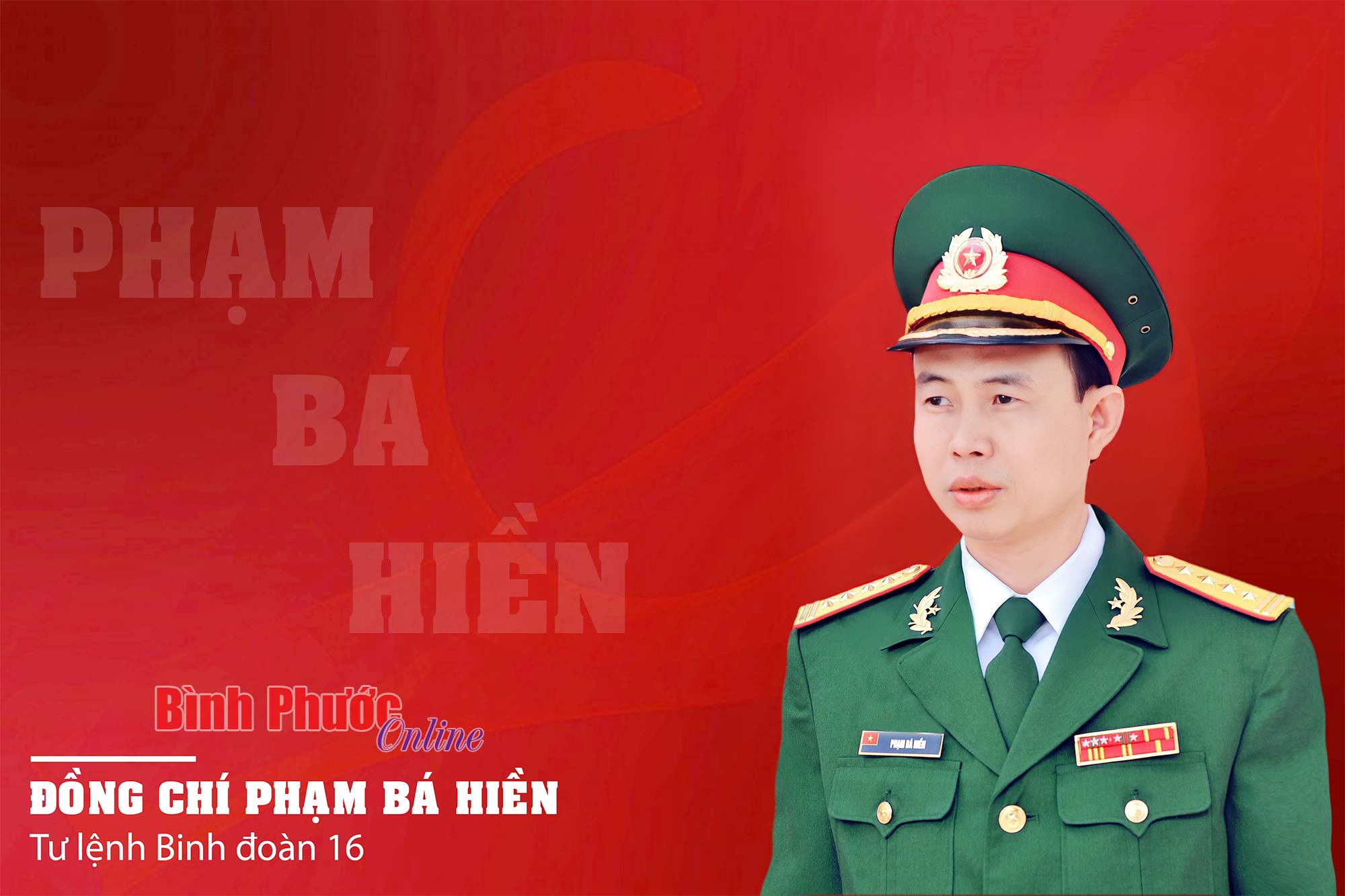 Đại tá Phạm Bá Hiền được bổ nhiệm Tư lệnh Binh đoàn 16 - Binh
