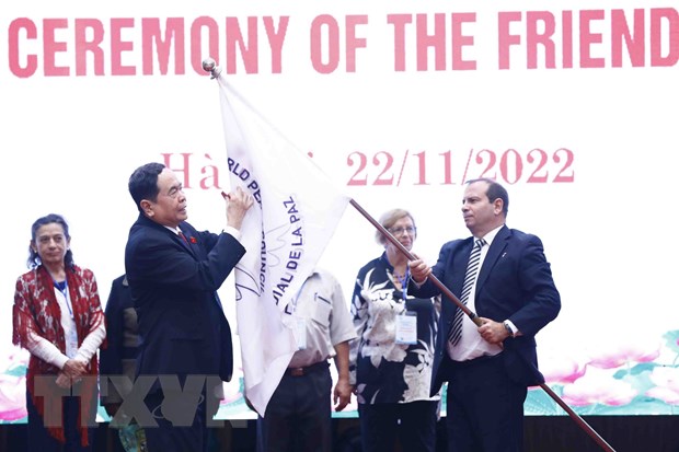 Dai hoi Hoi dong Hoa binh The gioi: Moi nguoi dan la 1 su gia hoa binh hinh anh 2