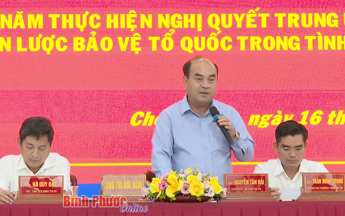 Chơn Thành triển khai thực hiện tốt Nghị quyết Trung ương 8, khóa XI