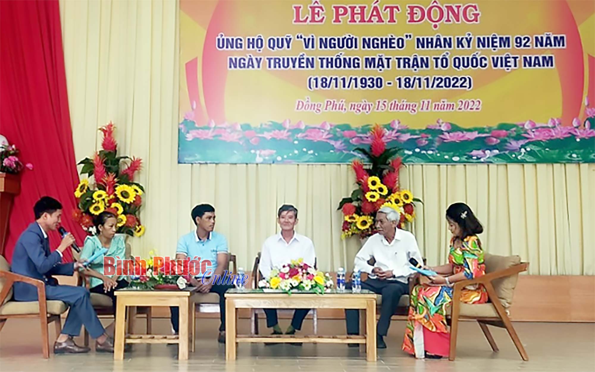 Đồng Phú phát động ủng hộ Quỹ “Vì người nghèo” năm 2022