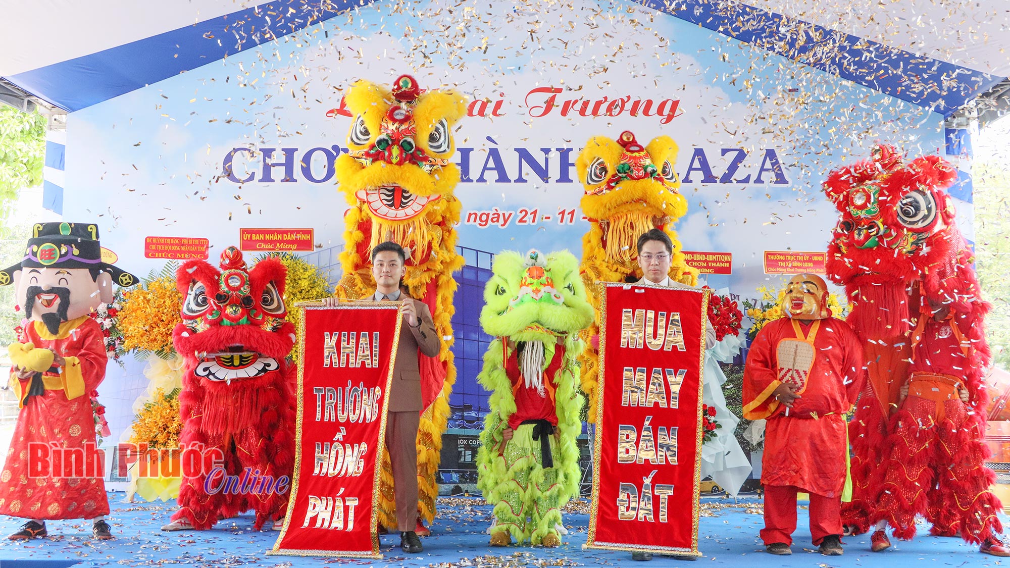 Khai trương Trung tâm thương mại Chơn Thành Plaza