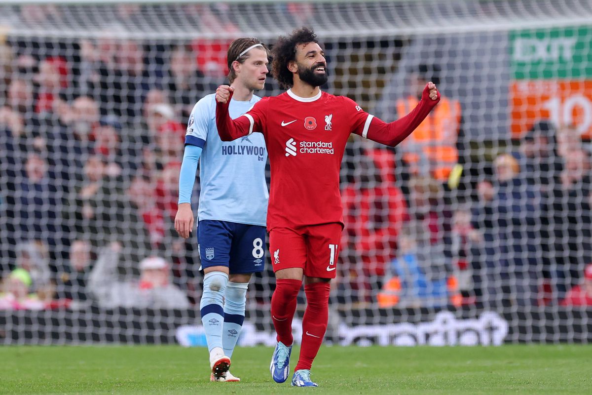 Salah đưa Liverpool lên top 2 Premier League. (Nguồn: Getty Images) liverpool-1311.jpg