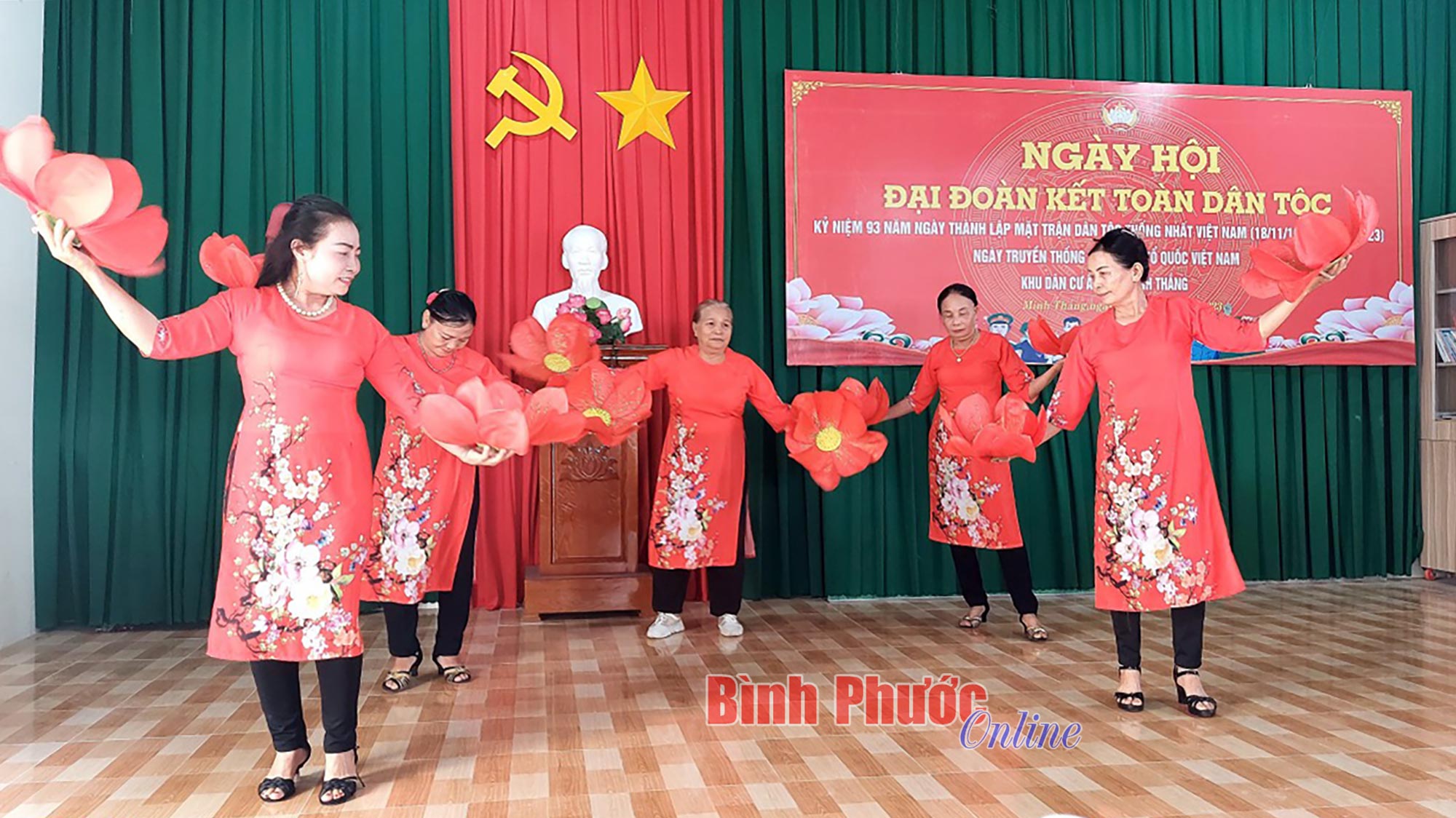 Chơn Thành: Tưng bừng ngày hội đại đoàn kết tại khu dân cư ấp 1