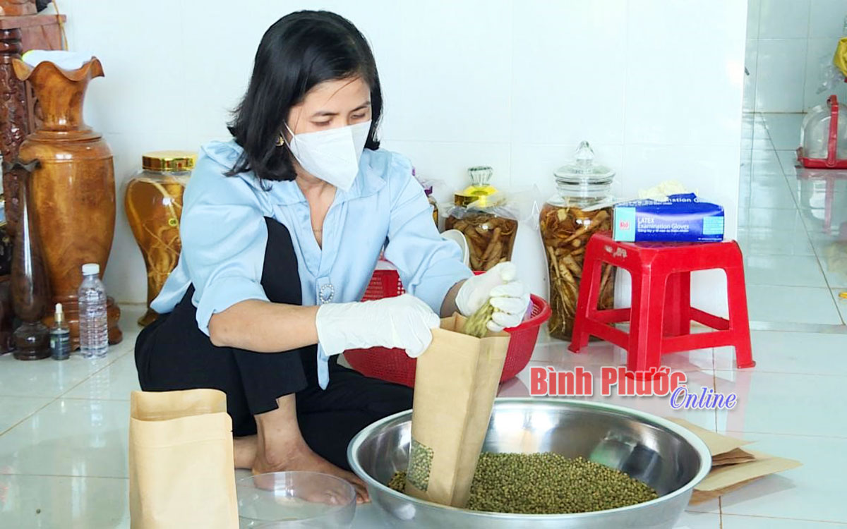 Lộc Ninh chú trọng phát triển sản phẩm OCOP