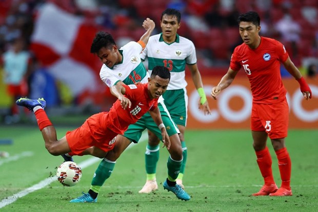 Tuyển Singapore và Indonesia cầm chân nhau ở bán kết lượt đi AFF Cup hình ảnh 3 Tuyen Singapore va Indonesia cam chan nhau o ban ket luot di AFF Cup hinh anh 3