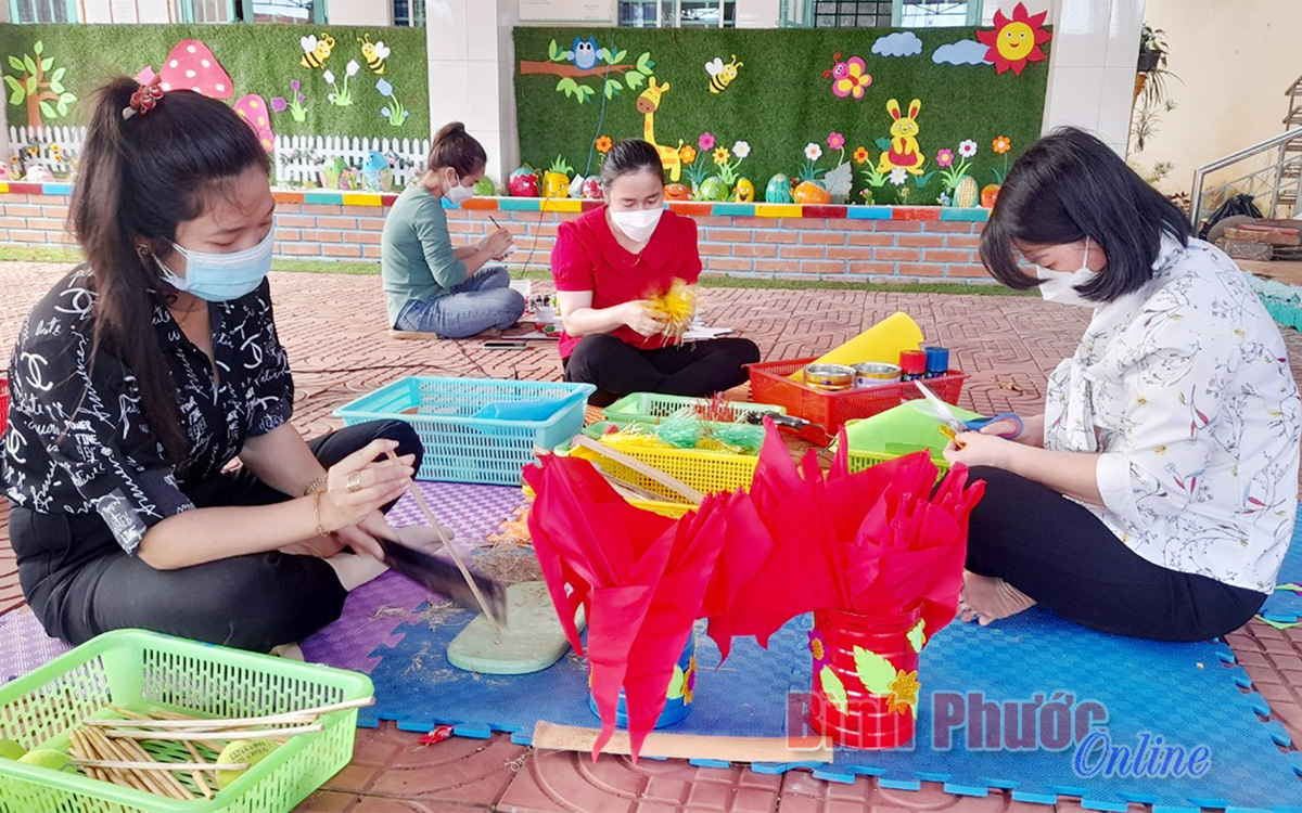 Khi giáo viên mầm non là họa sĩ - Binh Phuoc, Tin tuc Binh Phuoc ...
