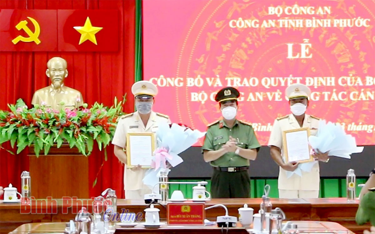 Phòng Cảnh sát hình sự Công an tỉnh có tân trưởng phòng - Binh Phuoc, Tin  tuc Binh Phuoc, Tin mới tỉnh Bình Phước