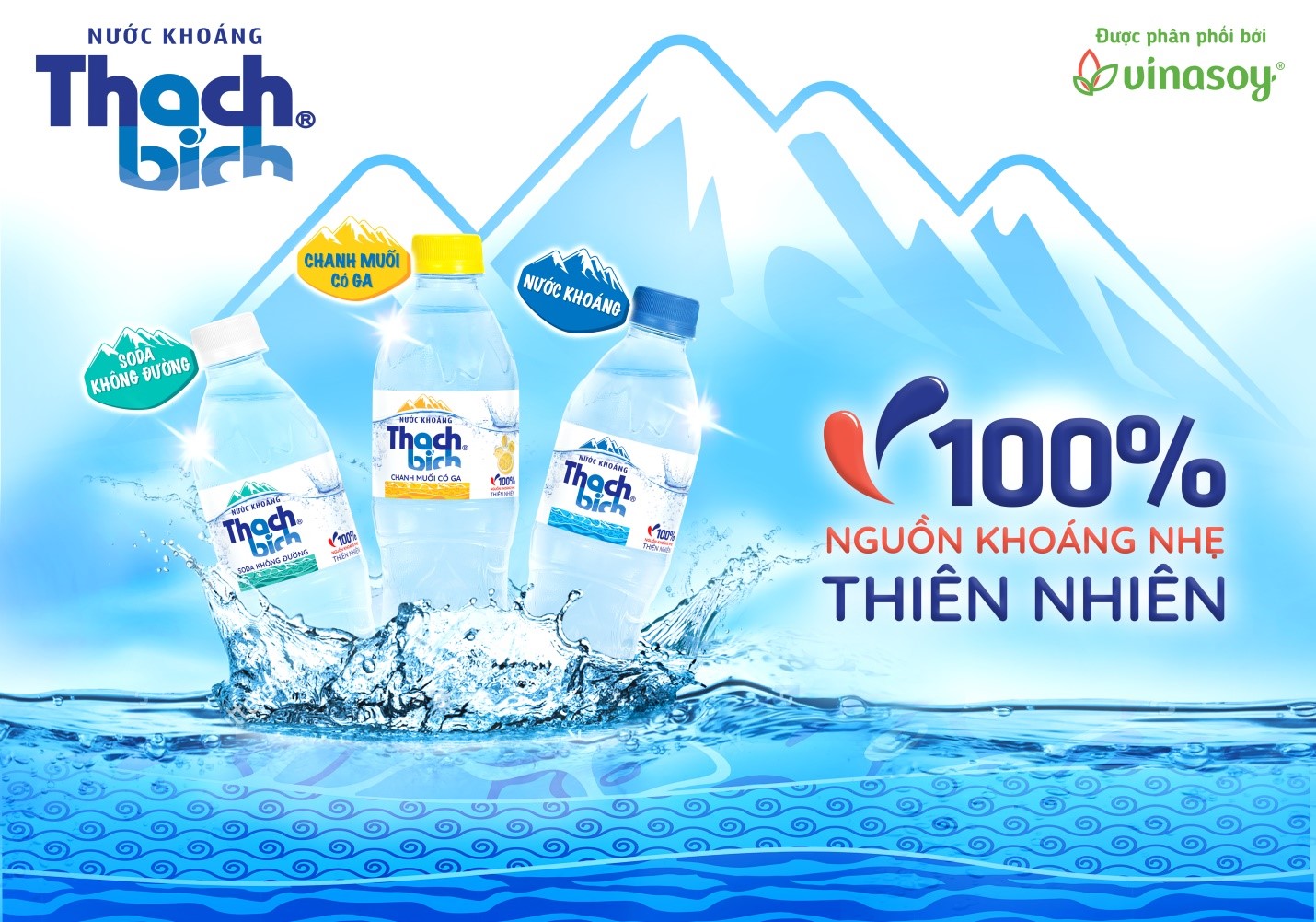 Nước khoáng Thạch Bích “đổ bộ” thị trường 19 tỉnh phía Nam