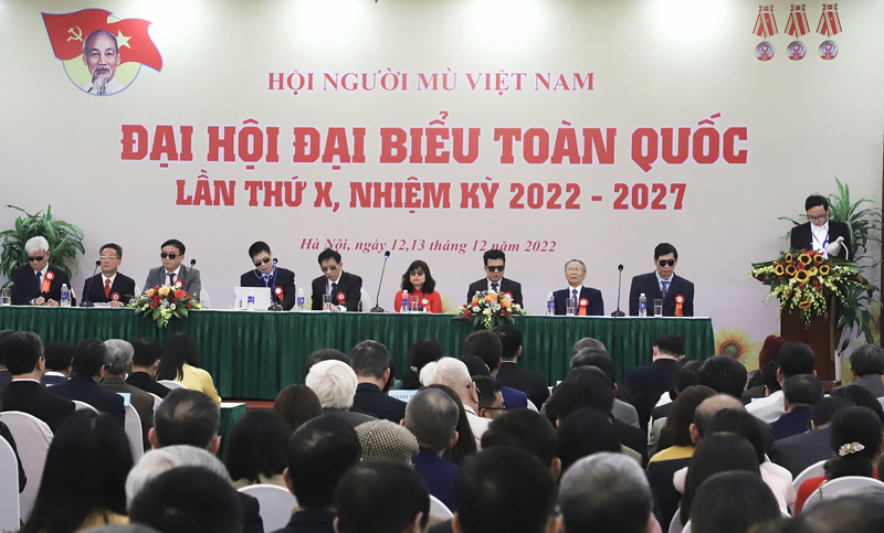 Đại hội Đại biểu toàn quốc Hội Người mù Việt Nam lần thứ X nhiệm kỳ 2022