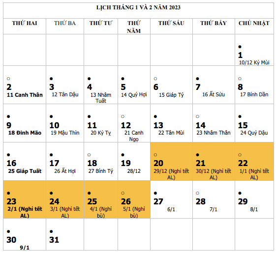 Chốt lịch nghỉ Tết của cán bộ công chức, viên chức kéo dài 7 ngày hình ảnh 1 Chot lich nghi Tet cua can bo cong chuc, vien chuc keo dai 7 ngay hinh anh 1
