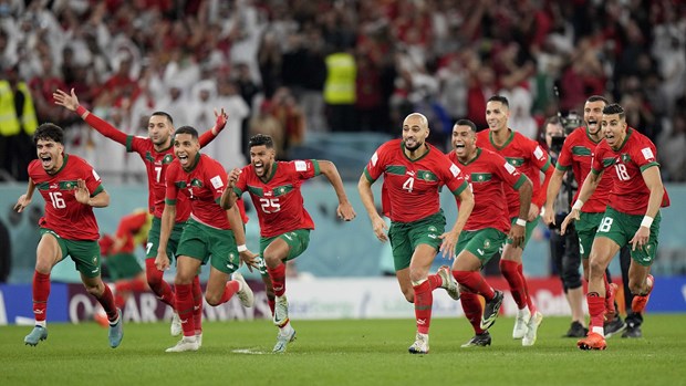 Lich truc tiep World Cup 2022: Maroc mo ky tich, Anh dai chien Phap hinh anh 1
