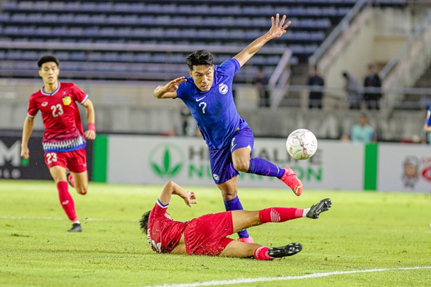 Tuyen Lao tro thanh doi dau tien bang B chia tay AFF Cup 2022 hinh anh 1