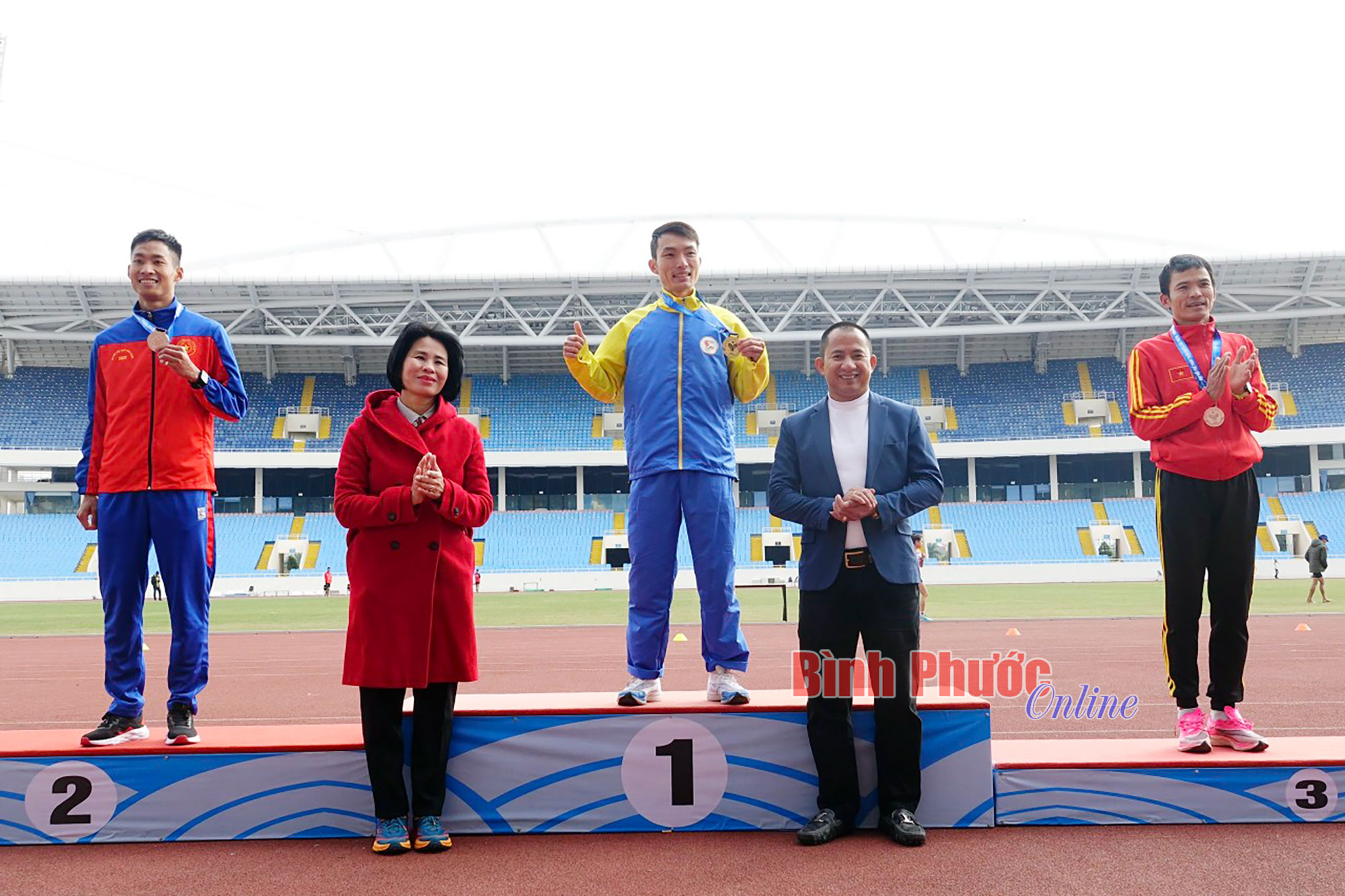 VĐV Hoàng Nguyên Thanh (Bình Phước) phá kỷ lục Đại hội Thể thao toàn quốc năm 2022