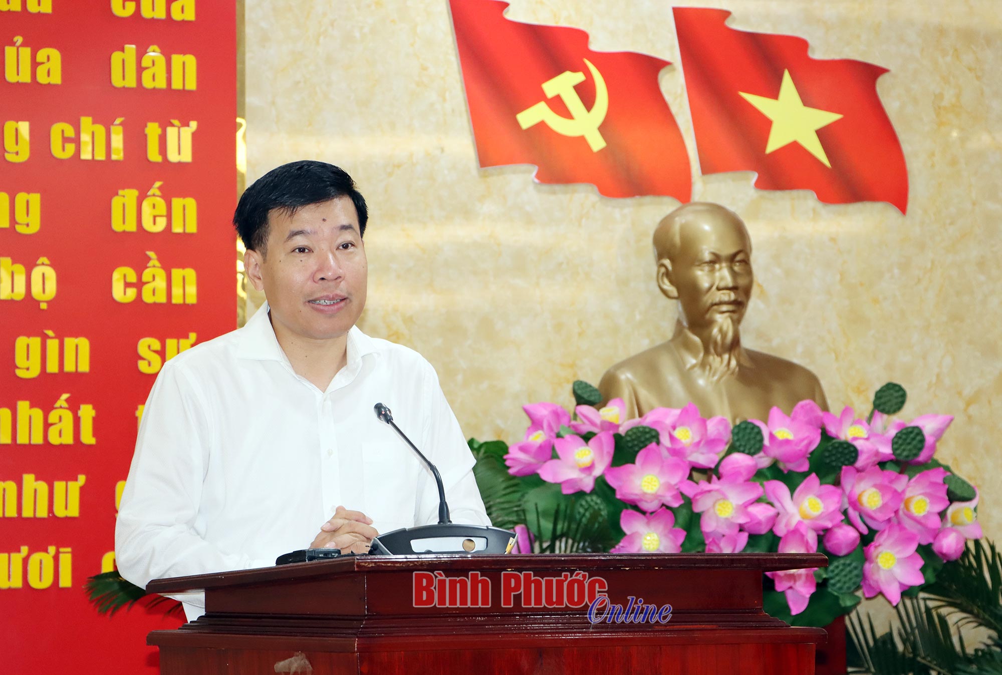 Bình Phước: Khai mạc Hội nghị lần thứ XII Ban Chấp hành Đảng bộ tỉnh