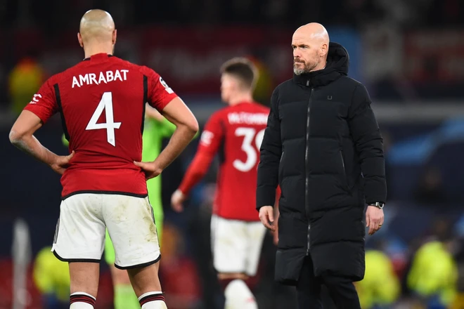 Thầy trò Erik ten Hag đối mặt vô vàn khó khăn chờ đợi phía trước. (Nguồn: Getty Images) ten-hag-13-3688.png