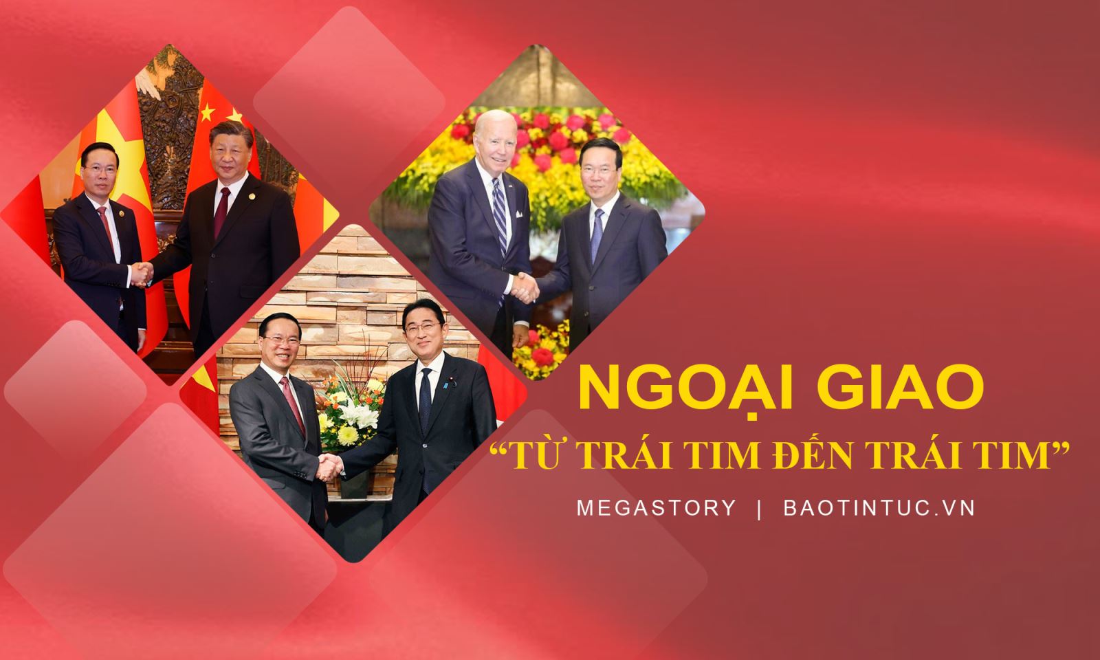 Ngoại giao 'từ trái tim đến trái tim'