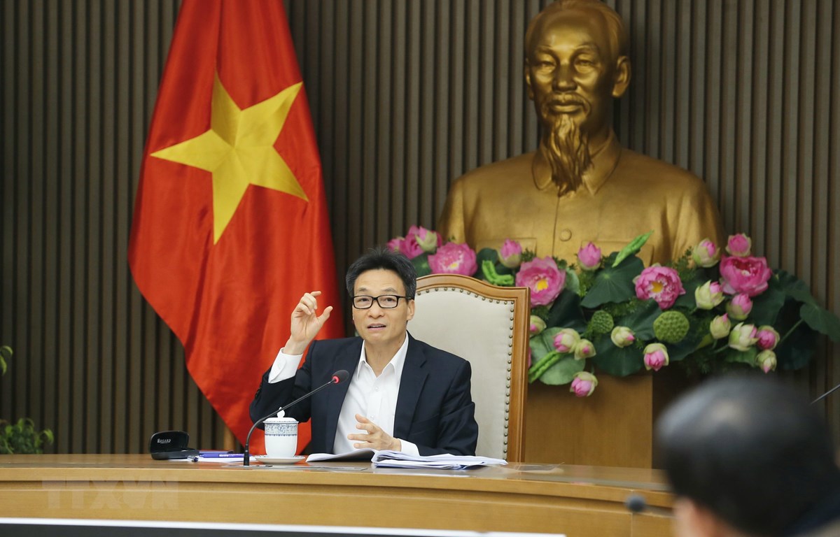 Phó Thủ tướng Vũ Đức Đam phát biểu. (Ảnh: Doãn Tấn/TTXVN)