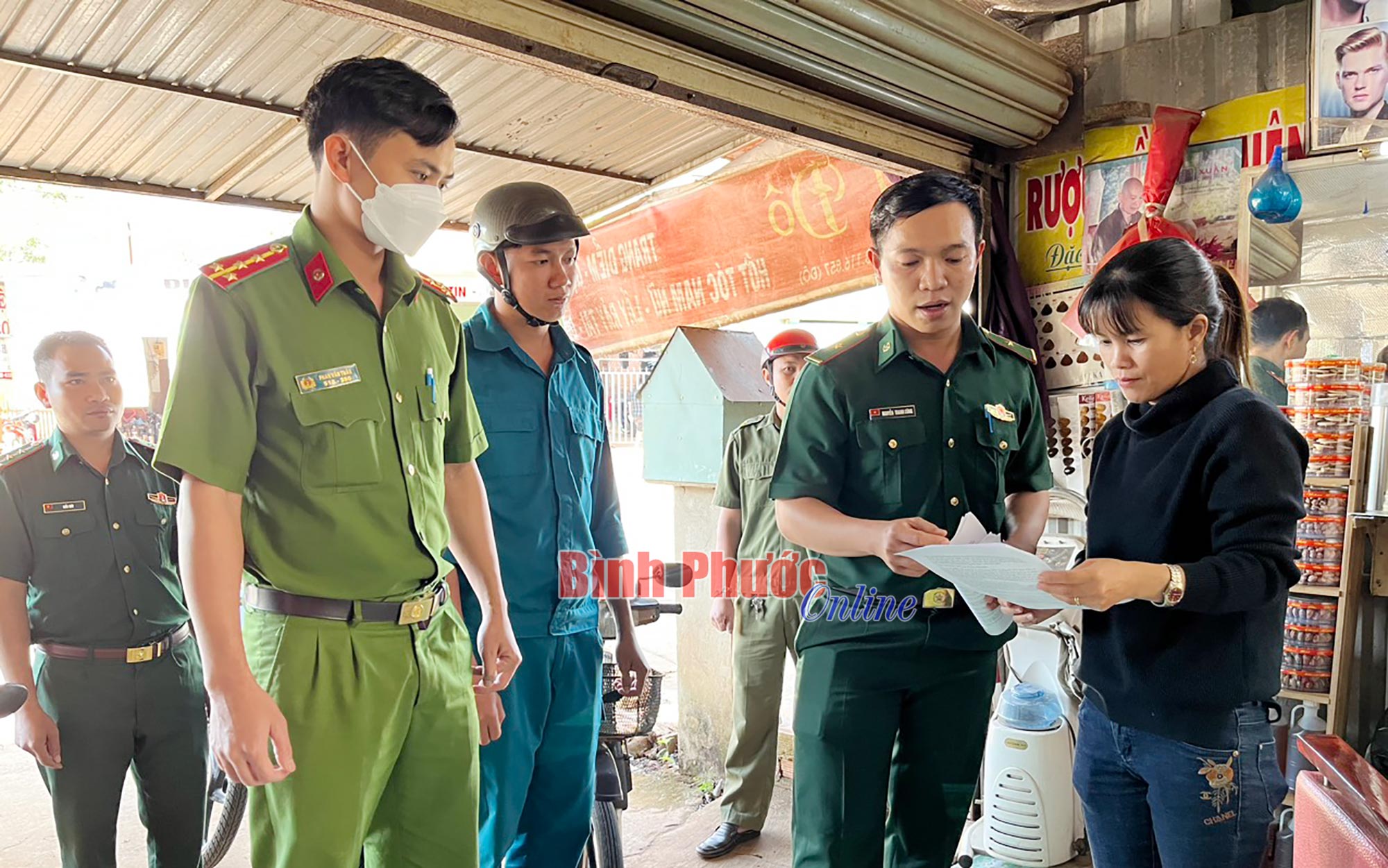 Đảm bảo an ninh trên tuyến biên giới