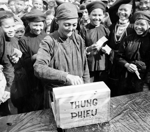 77 năm Ngày Tổng tuyển cử đầu tiên: Luôn luôn đồng hành cùng dân tộc hình ảnh 2 77 nam Ngay Tong tuyen cu dau tien: Luon luon dong hanh cung dan toc hinh anh 2