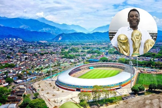 Sân vận động đầu tiên ở Mỹ Latinh được đặt theo tên “Vua bóng đá San van dong dau tien o My Latinh duoc dat theo ten “Vua bong da