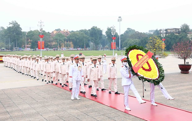 Lanh dao Dang, Nha nuoc vao Lang vieng Chu tich Ho Chi Minh hinh anh 6