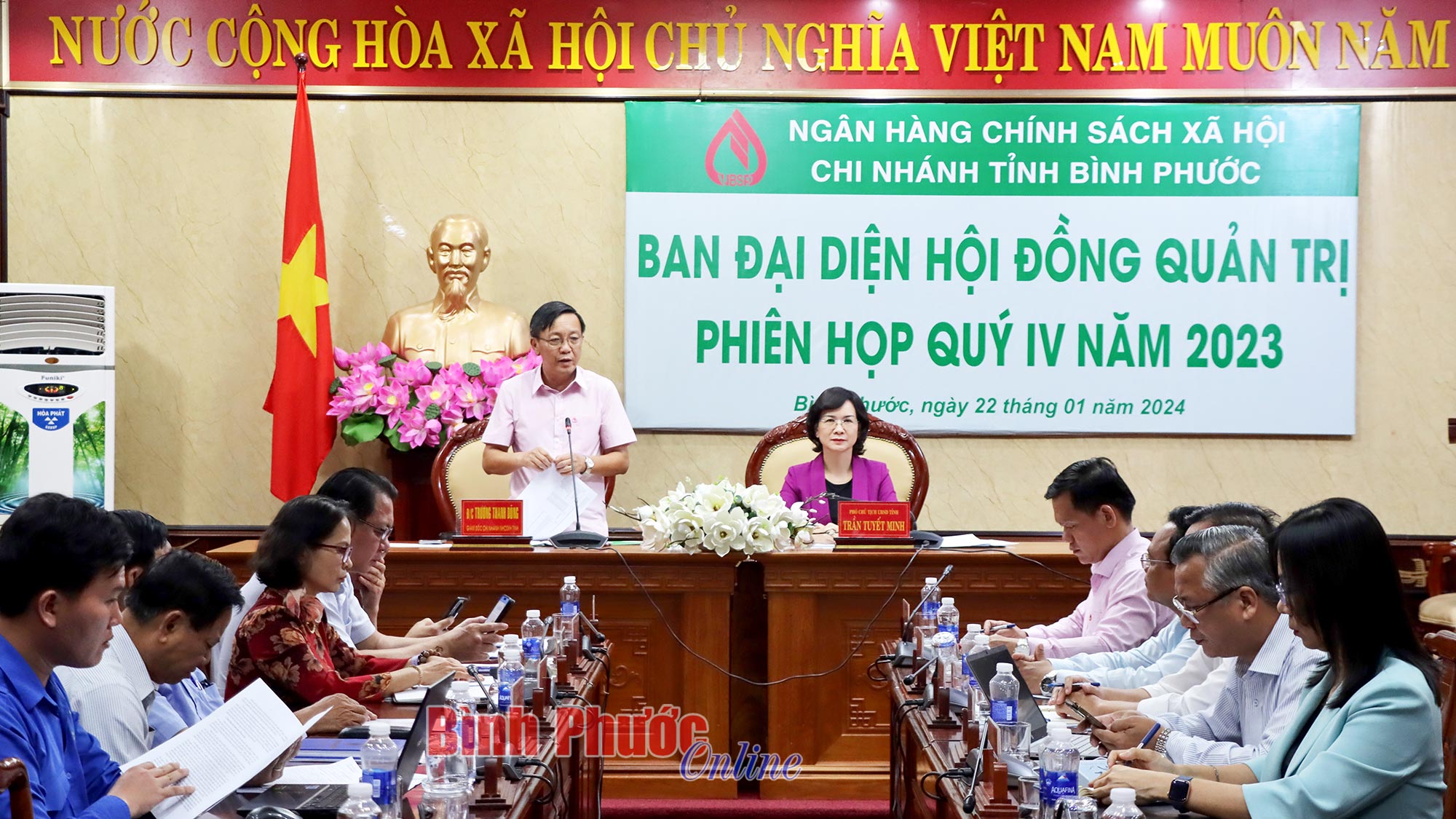 Năm 2023: Tổng dư nợ tín dụng Ngân hàng CSXH tỉnh hơn 4.163 tỷ đồng