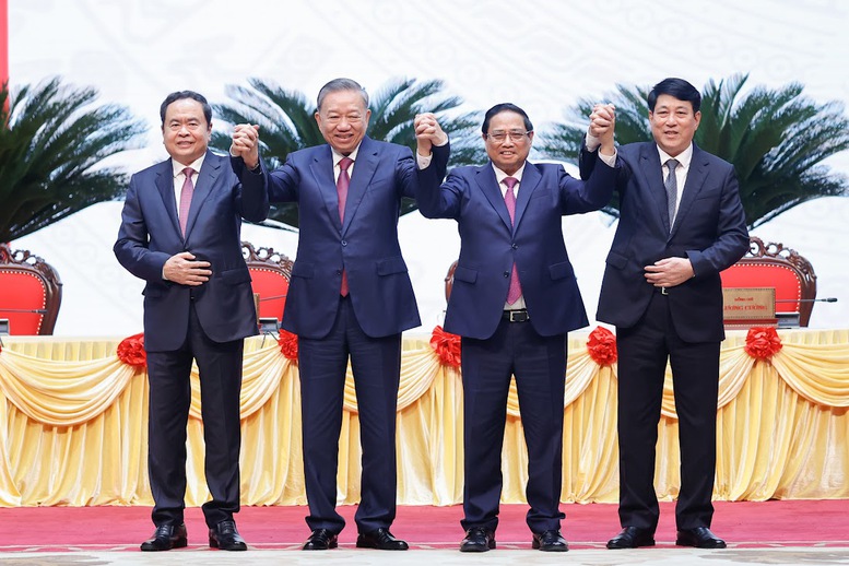 ĐỔI MỚI, SÁNG TẠO, TĂNG TỐC, BỨT PHÁ, ĐƯA ĐẤT NƯỚC VỮNG BƯỚC TIẾN VÀO KỶ NGUYÊN VƯƠN MÌNH, PHÁT TRIỂN GIÀU MẠNH, VĂN MINH, THỊNH VƯỢNG CỦA DÂN TỘC- Ảnh 7. ĐỔI MỚI, SÁNG TẠO, TĂNG TỐC, BỨT PHÁ, ĐƯA ĐẤT NƯỚC VỮNG BƯỚC TIẾN VÀO KỶ NGUYÊN VƯƠN MÌNH, PHÁT TRIỂN GIÀU MẠNH, VĂN MINH, THỊNH VƯỢNG CỦA DÂN TỘC- Ảnh 7.