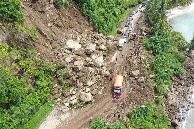 Lở đất tại mỏ vàng ở Indonesia, 5 người thiệt mạng, 70 người mất tích