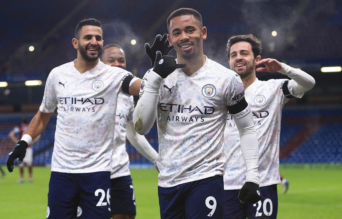 Man City nối dài mạch trận thăng hoa. (Nguồn: Getty)