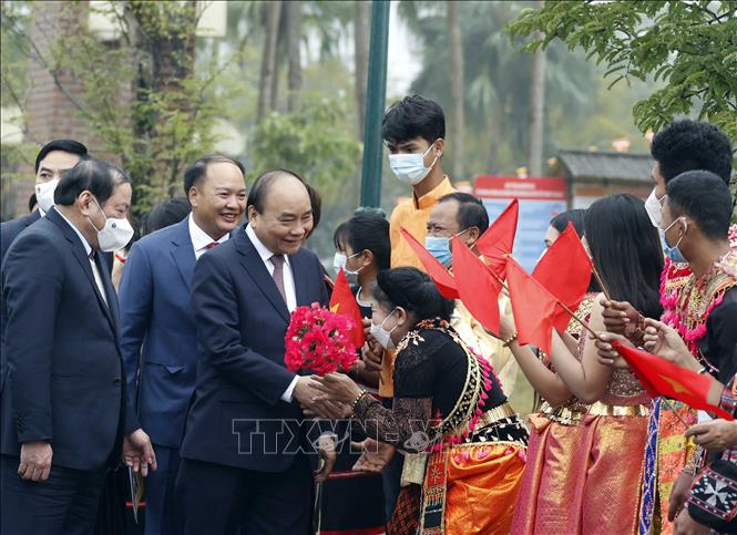 Chủ tịch nước dự Ngày hội 'Sắc Xuân trên mọi miền Tổ quốc' năm 2022