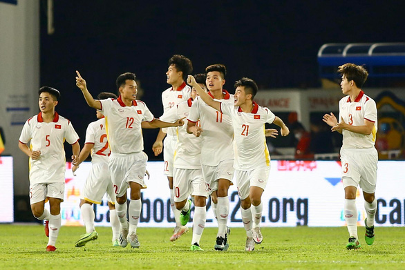 Đánh bại U23 Singapore 7-0, U23 Việt Nam thắng đậm nhất từ đầu giải - Ảnh 1. Đánh bại U23 Singapore 7-0, U23 Việt Nam thắng đậm nhất từ đầu giải - Ảnh 1.