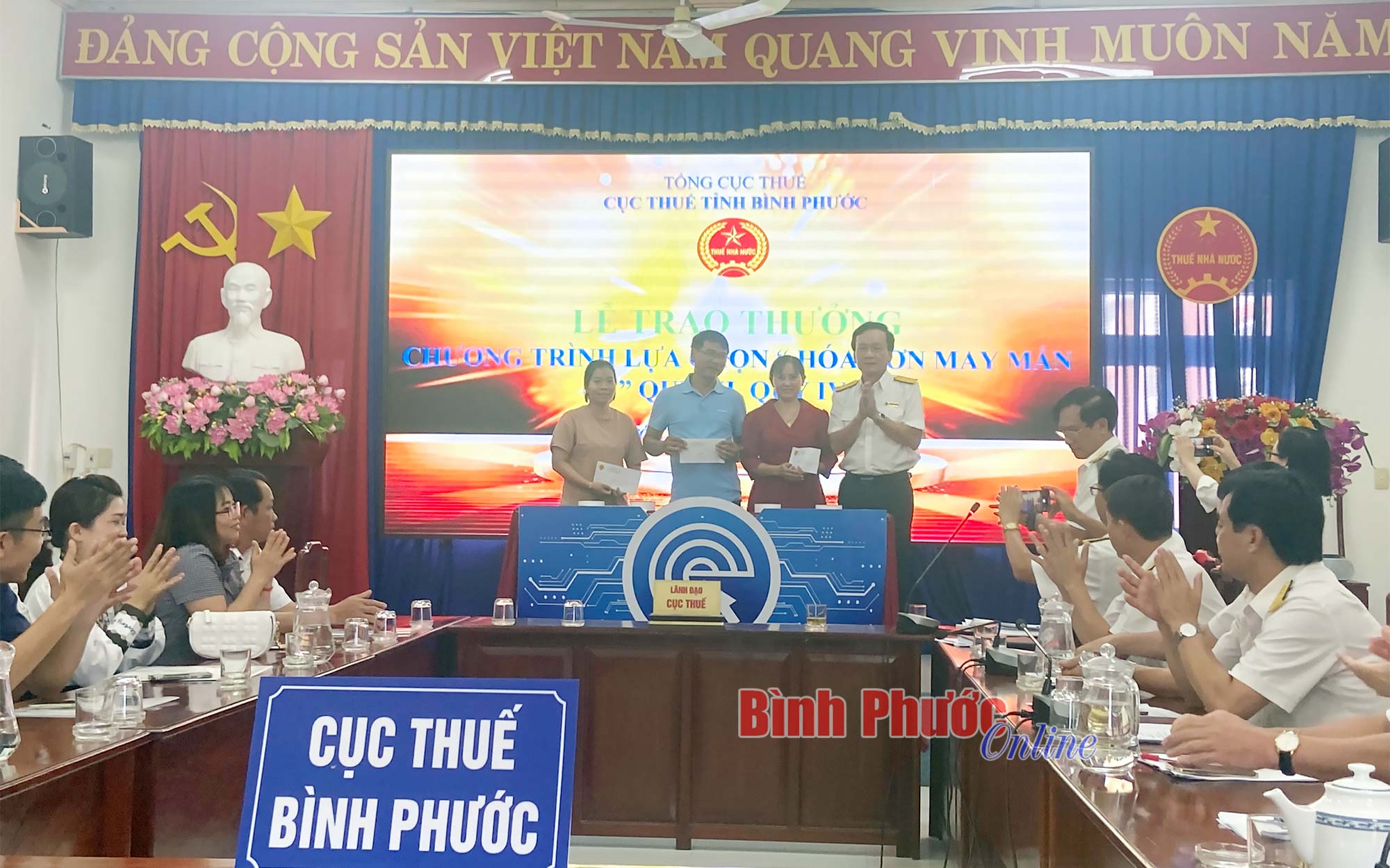 Bình Phước: Trao thưởng chương trình “Hóa đơn may mắn”